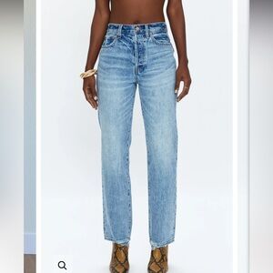 Pistola Light Blue Straight Leg Jeans